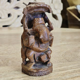 Indian Handcrafted Wooden Ganesh Home Decor Showpiece A21